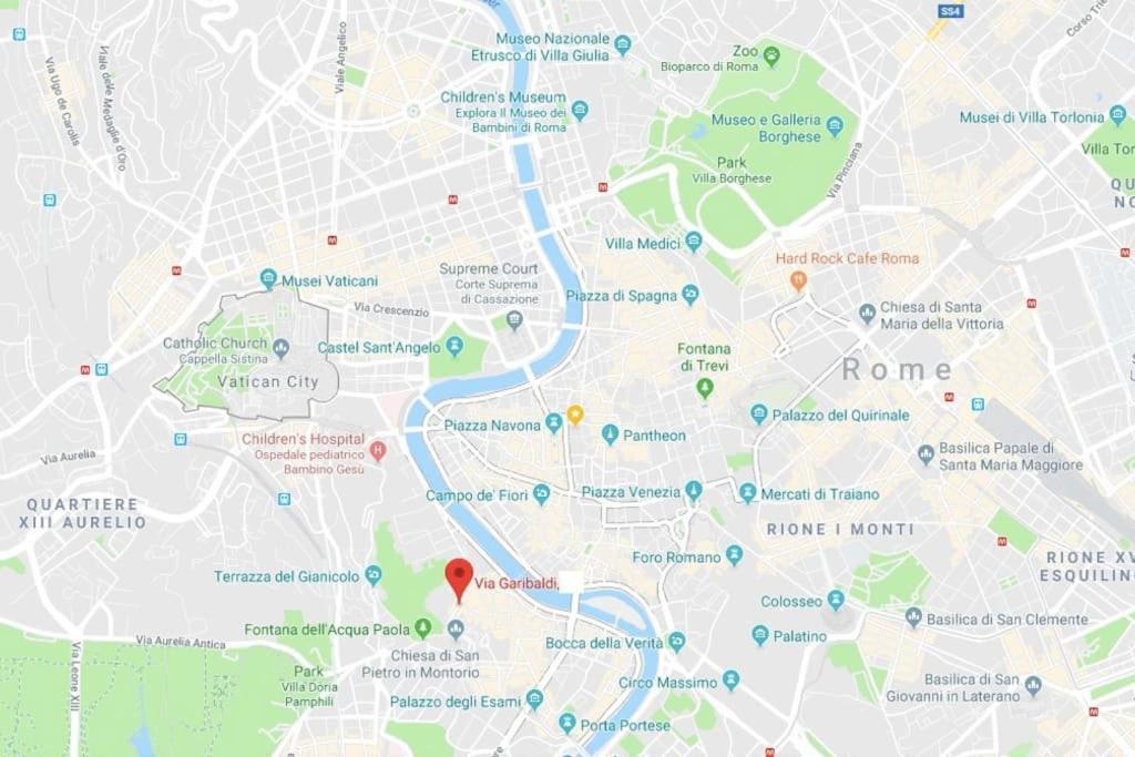 Fascinating Flat - Up To 4 Guests - Trastevere Rome Exterior photo